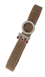 ROSE GOLD STRETCH MESH BAND - MBRG