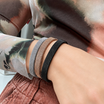STRETCH MESH BAND - BLACK