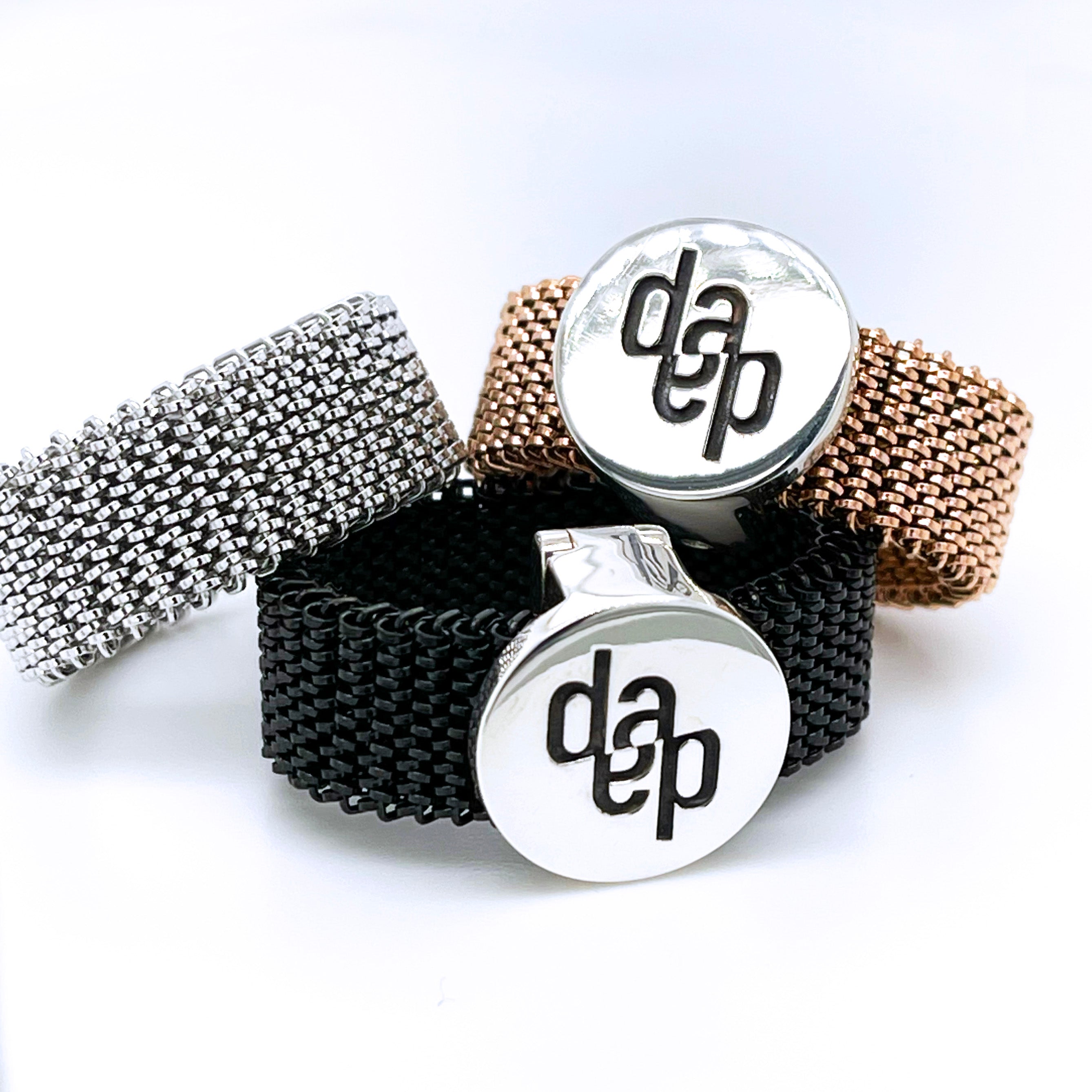 Stretch Mesh RINGS in 3 COLORS