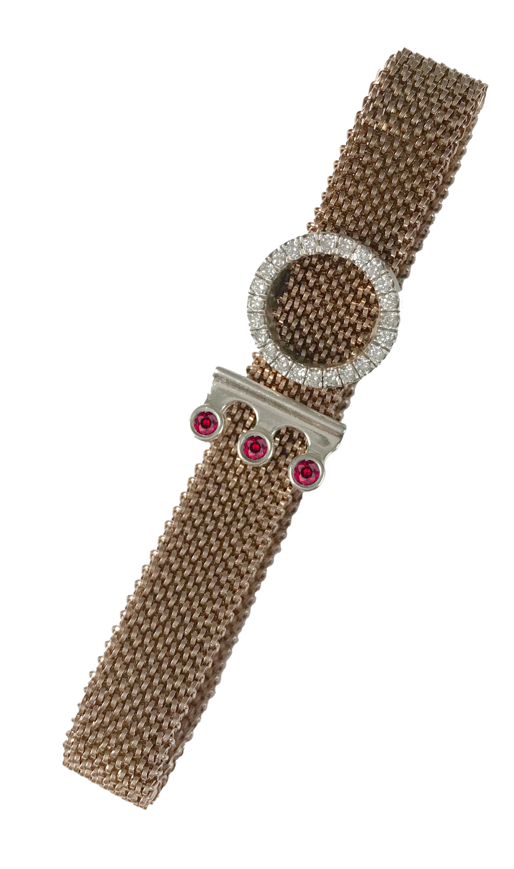 ROSE GOLD STRETCH MESH BAND - MBRG